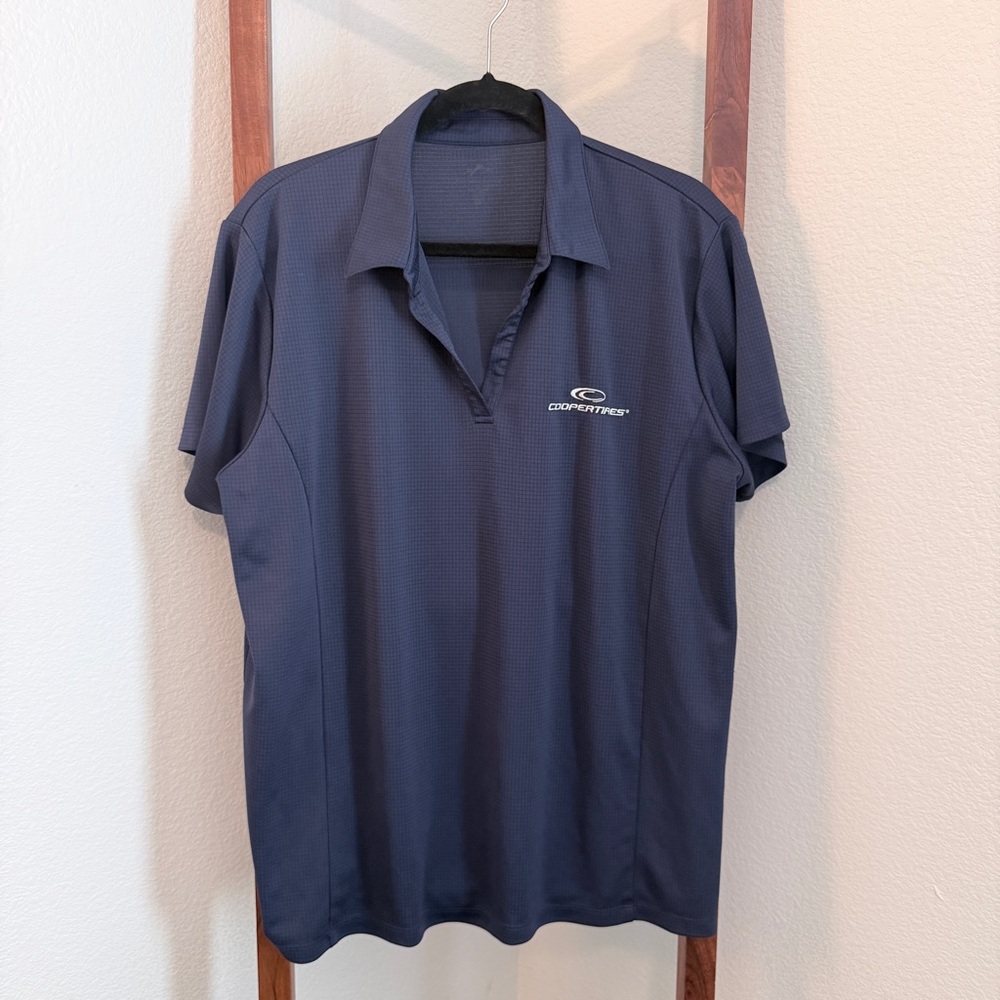Cooper Tires 🛞 Women’s Navy Performance Polo Shirt Size 2XL